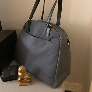 Lo & Sons OMG Heather Slate Blue Bag. Lightly used
